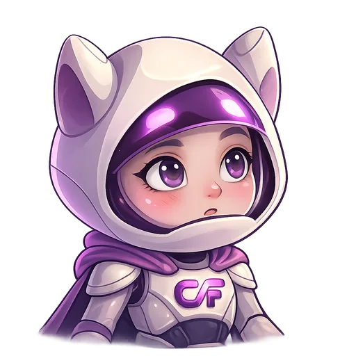 Flow, the Comix-Flow AI mascot